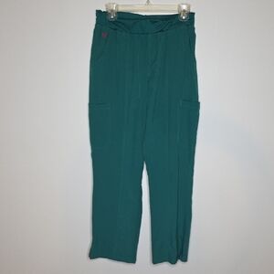 Med Couture Green Scrub Pants, Size MEDIUM STYLE 8744